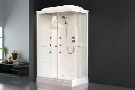 Душевая кабина Royal Bath RB 8120HP2-T (прозрачное) левая