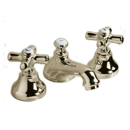 Devon City Смеситель для биде, на 3 отв. с донным клапаном, цвет: светлое золото, артикул UTCI112