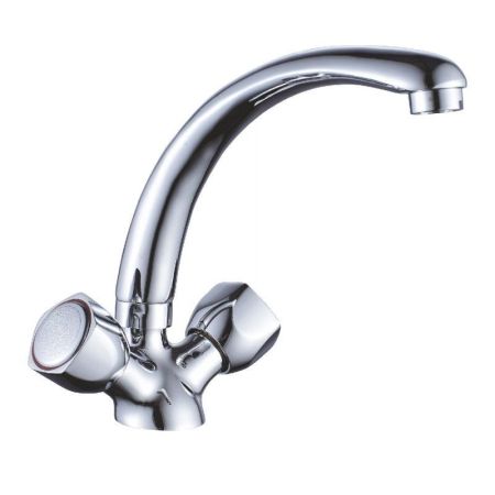 Смеситель для кухни Cron CN4409, хром