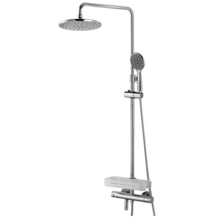 Душевая система Lemark Comfort LM7010C с термостатом Хром, артикул LM7010C