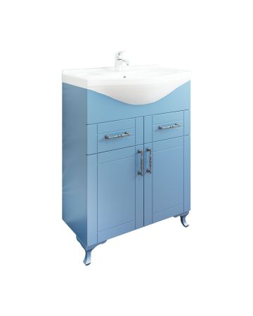 Тумба Глория NEW 65 (Г) раковина Байкал 65, артикул С04592