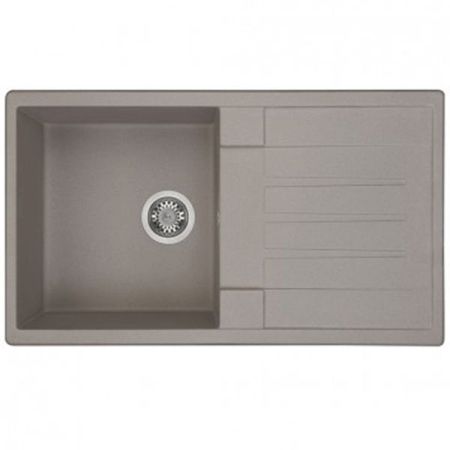 Кухонная мойка Акватон Верона 86 1A710032VR250 Серый шелк, артикул 1A710032VR250