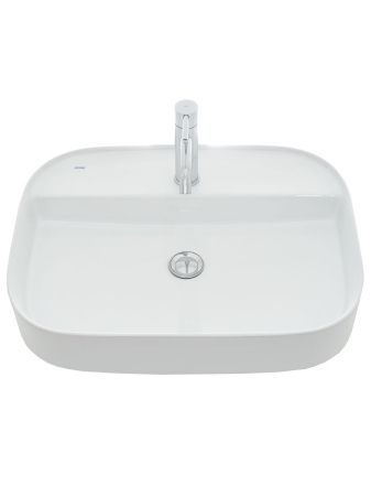 AQM5003 Раковина настольная с отверстием под смеситель. 610x450x120