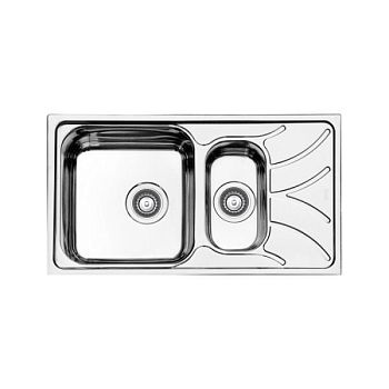 Мойка врезного монтажа с сифоном IDDIS  Arro S, нерж. сталь, шелк, 1 1/2, 780*440 (ARR78S1i77S)