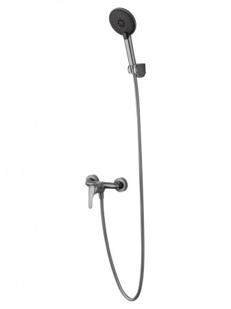 Смеситель для душа WONZON & WOGHAND, Темный графит (WW-4540-BGG)