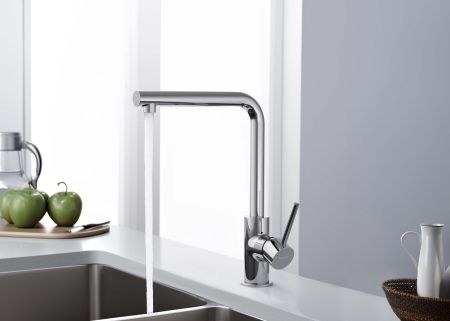 Смеситель для кухни AQUATEK AQ1380CR ЕВРОПА, артикул AQ1380CR