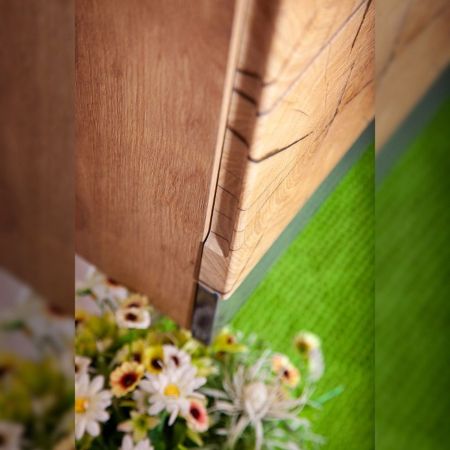 Комплект мебели для ванной Бриклаер Форест 50, дуб золотой/антрацит, артикул Форест 50