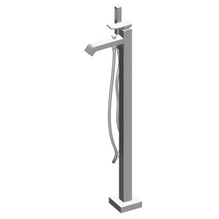 Gattoni ELY Смеситель для ванны напольный с ручным душем , цвет хром, артикул 8808/88C0