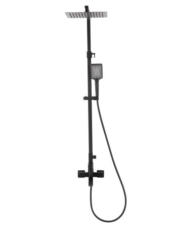 Душевая система WONZON & WOGHAND FLEX, Черный матовый (WW-88047072-MB), артикул WW-88047072-MB