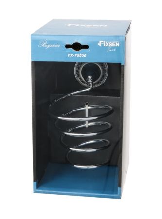 Держатель для фена Fixsen Bogema FX-78519 Хром Белый, артикул FX-78519