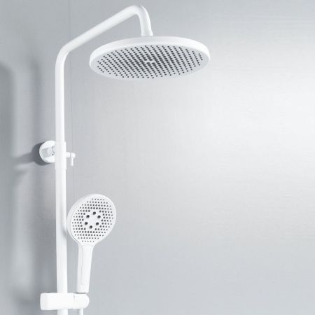 Душевая система Rose R3936C, белый