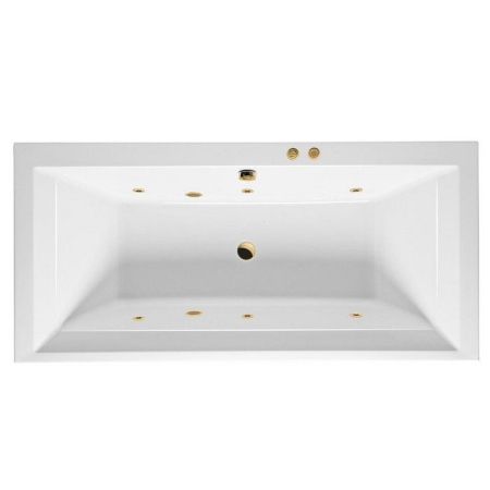 Ванна EXCELLENT Crown Grand 190x90 "SOFT" (золото), артикул WAEX.CRG19.SOFT.GL