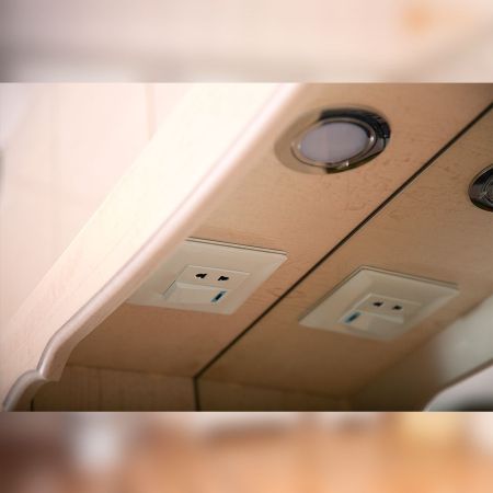 Зеркало с двумя шкафчиками и балюстрадой Бриклаер КАНТРИ 105SSB, бежевый дуб прованс, артикул КАНТРИ 105SSB