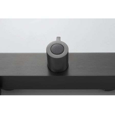 Душевая система Knotlor KN-23/GM, вороненая сталь, артикул KN-23/GM