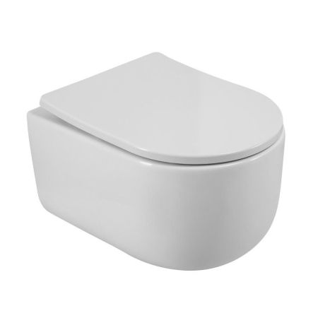 SOFT-TOR Чаша унитаза подвесного безободкового, смыв TORNADO, BB084CH-TOR, артикул BB084CH-TOR