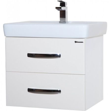 Тумба под раковину Bellezza Рокко 50 4633706000010 подвесная Белая, артикул 4633706000010