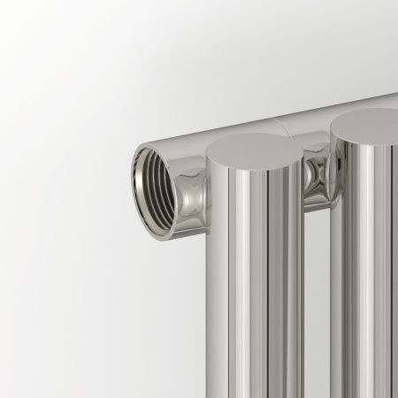 Отопительный радиатор ЭСТЕТ-1 н/ж 1200х180 / 4 сек (Матовое ЗОЛОТО)