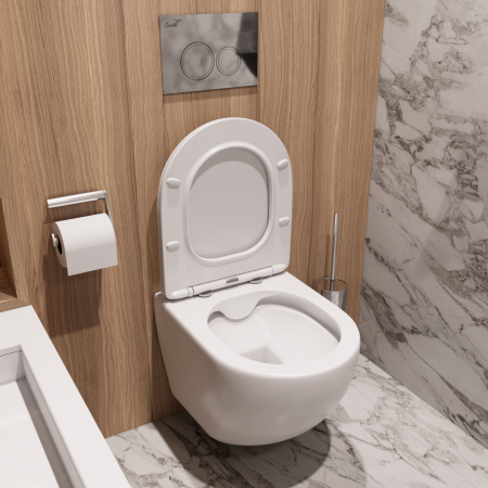 Унитаз SELLA Aria MW подвесной безободковый Cerutti SPA CT9161 Унитаз SELLA Aria MW подвесной безободковый Cerutti SPA CT9161