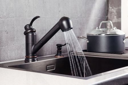 Смеситель для кухни Omoikiri Kakogava S AB Античная латунь 4994294 Смеситель для кухни Omoikiri Kakogava S AB Античная латунь 4994294