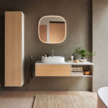 Duravit Zencha Раковина накладная 55х39х14 см, с 1 отв под смеситель, цвет белый гляневый, артикул 2374550071