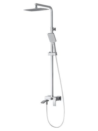 Душевая система WONZON & WOGHAND FIT, Хром (WW-88739009-CR), артикул WW-88739009-CR