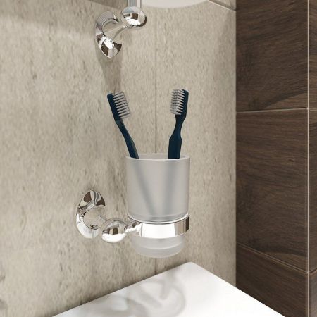 Стакан для зубных щеток Iddis Male MALSSG1i45 Хром, артикул MALSSG1i45