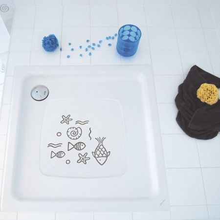 Коврик для душа Ridder Neptun 54x54 Голубой, артикул 64213