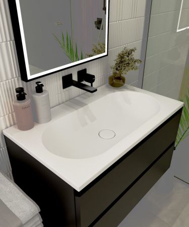 Раковина Florentina Гавана 80 см 10.260.00800.201, жасмин, артикул 10.260.00800.201