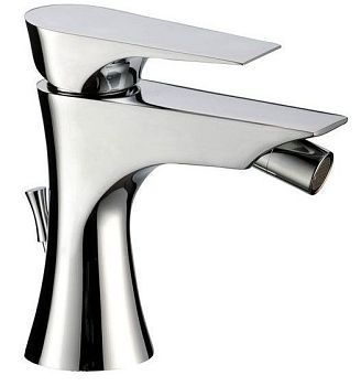 Daniel Diva, однорычажный смеситель для биде с донным клапаном, цвет хром