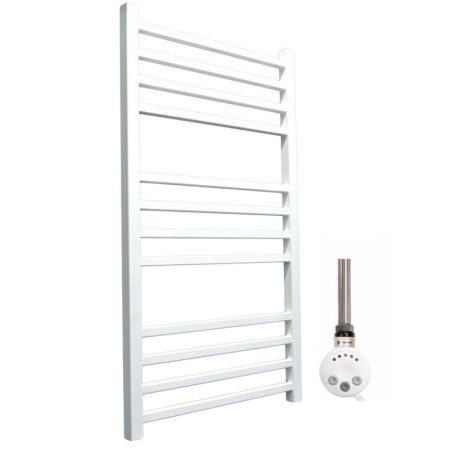 Электрический полотенцесушитель Ника Modern ЛМ 5 100x50 масляный Белый 12 перекладин