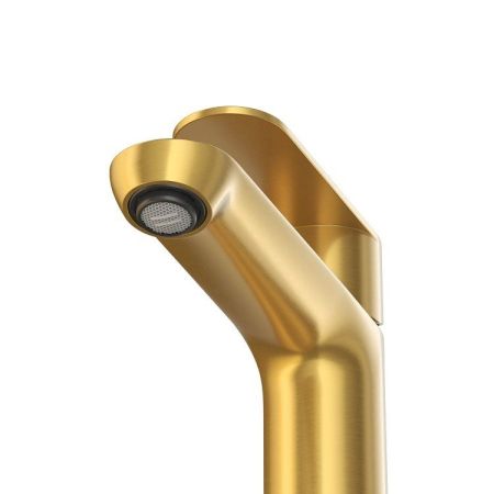 STYLUS-LS-IN Смеситель для раковины однорычажный с донным клапаном, сатин, артикул STYLUS-LS-IN