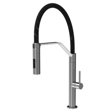 Fima Carlo Frattini Kitchen Смеситель для кухни, на 1 отв., Flexi, цвет: хром, артикул F7047/1CR