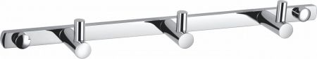 Вешалка с 3 крючками для ванной WONZON & WOGHAND, Хром (WW-9380-3)
