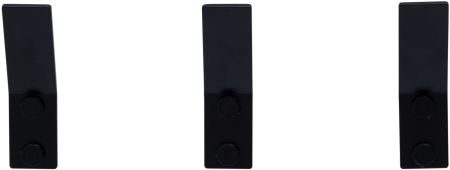 Крючок для полотенец Aquanet Магнум черный матовый, артикул 00336615