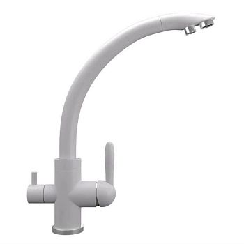 Смеситель для кухни Ulgran UQ-017-04, платина