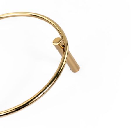Stil Haus Hashi, полотенцедержатель - кольцо, цвет золото, артикул HS07(16)