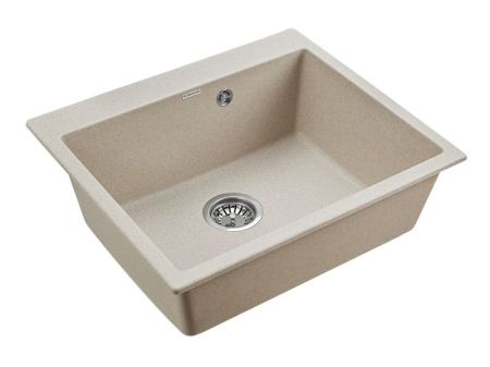 Кухонная мойка Paulmark Kante 60 PM106052-BE Бежевая, артикул PM106052-BE