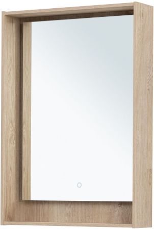 Зеркало Aquanet Милан 60 дуб светлый