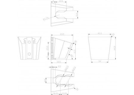 Набор смесителя с гигиеническим душем Aquanet Static 1.01 (с внутренней частью), артикул 00257144