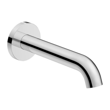 Duravit C.1 Излив для ванны 205мм, накладка-круг, цвет: хром, артикул C15240010010