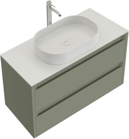 Тумба под раковину Allen Brau Fantasy 80 1.11001.CGM 2.0 олива матовый, артикул 1.11001.CGM 2.0