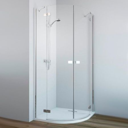 Дверь душевого уголка Radaway Fuenta New PDD 80 L профиль Хром стекло прозрачное, артикул 384002-01-01L