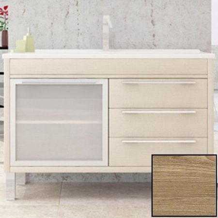 Тумба с раковиной SanVit Новелла Lux 100 knoveln100 с фактурой под дерево Карпатская ель, артикул knoveln100