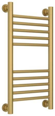 Полотенцесушитель водяной "Богема+" прямая 600х300 (Матовое ЗОЛОТО)