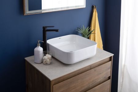 Раковина накладная Aquanet City-1