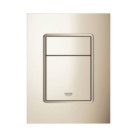 Панель смыва для унитаза GROHE Skate Cosmopolitan, размер S, вертикальная, никель глянец (37535BE0), артикул 37535BE0