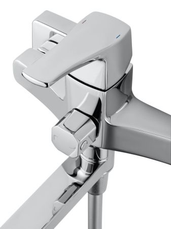 Смеситель для ванны WONZON & WOGHAND FLEX, Хром (WW-639906-CR), артикул WW-639906-CR