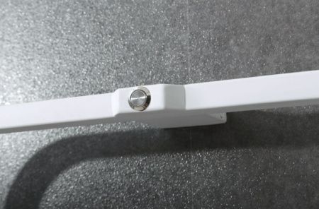 Электрический полотенцесушитель Black&White Universe 400х1010 N-337W с полкой Белый