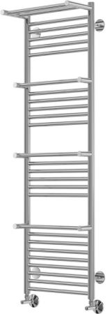 Водяной полотенцесушитель Terminus Аврора П27 400x1390 4660059582313 с полкой Хром, артикул 4660059582313