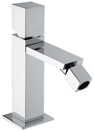 Emmevi Siris, однорычажный смеситель для биде, с донным клапаном click-clack, цвет хром, артикул 47004/CR